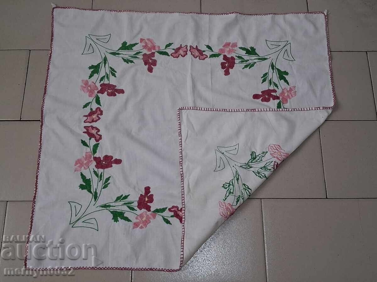 Παλιό κεντημένο τραπεζομάντιλο milo Βουλγαρικό κεντητικό χαλί - 7 Παλιό κεντημένο τραπεζομάντιλο milo Βουλγαρικό κεντητικό χαλί - 7