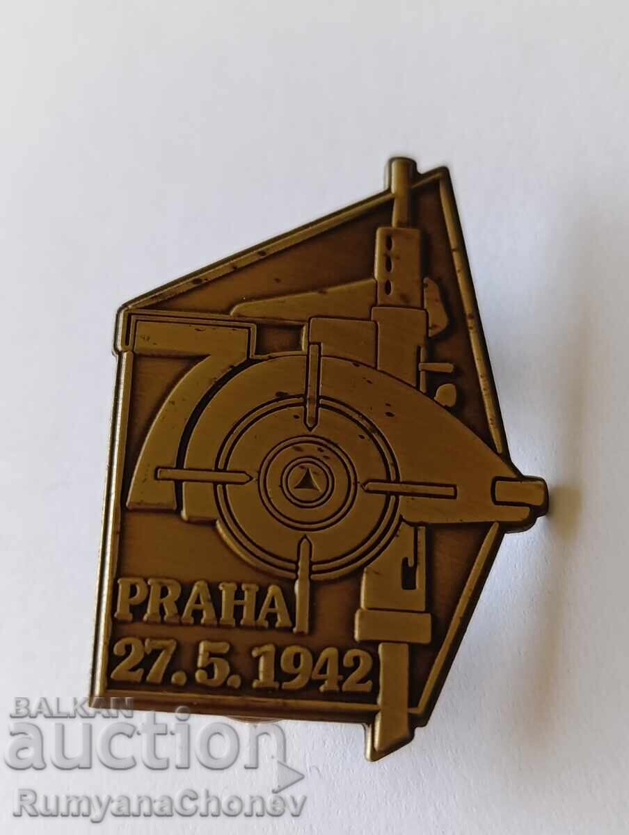 Badge Prague 1942 Badge Prague 1942