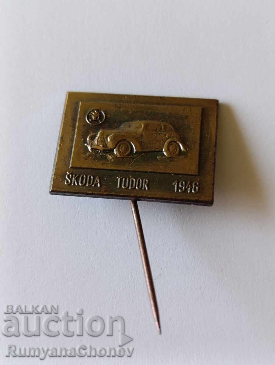 Skoda Badge 1946 Skoda Badge 1946