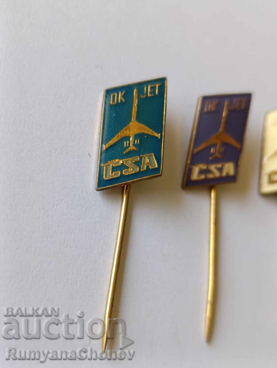 Insigne ok jet CSA cu preț 5.00 BGN | € 2.56 Insigne ok jet CSA cu preț 5.00 BGN | € 2.56