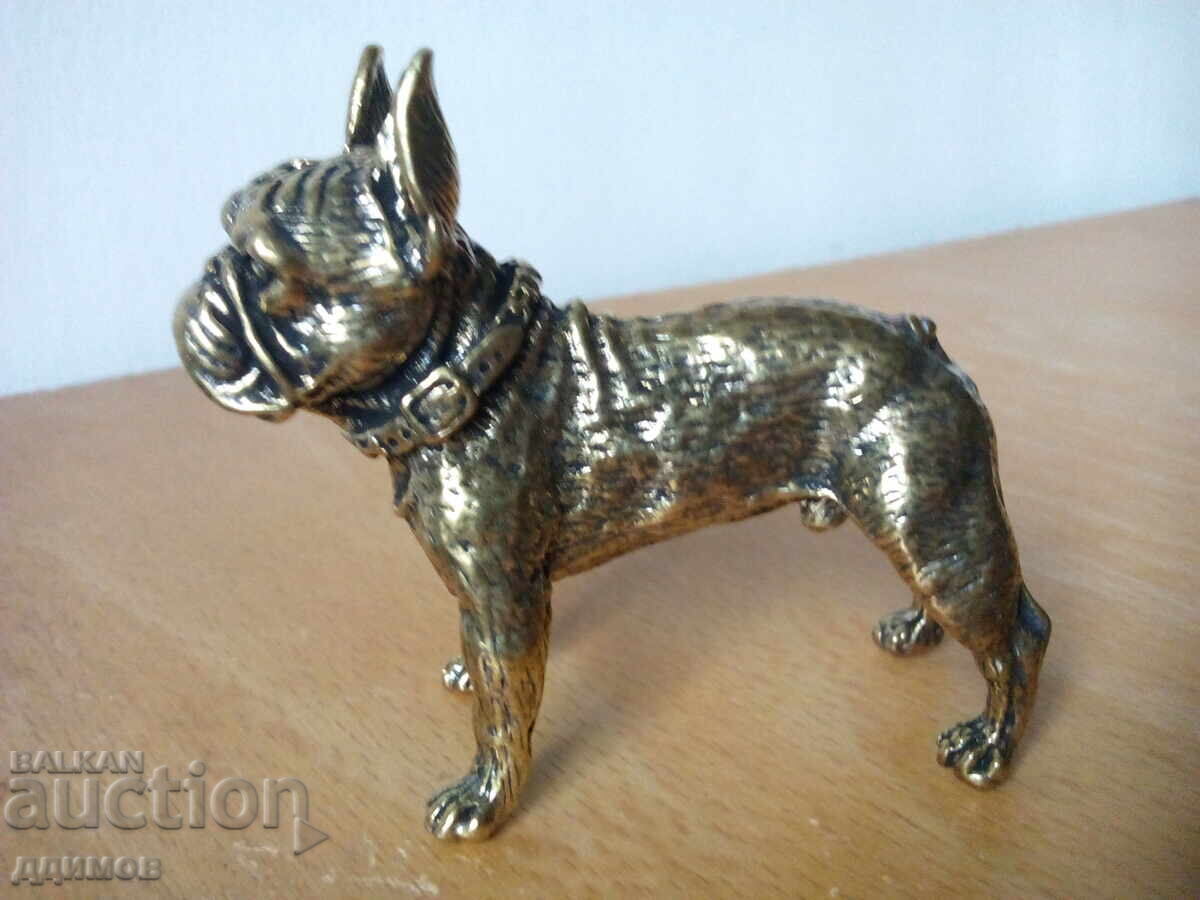 Licitație Statuetă bronz buldog francez