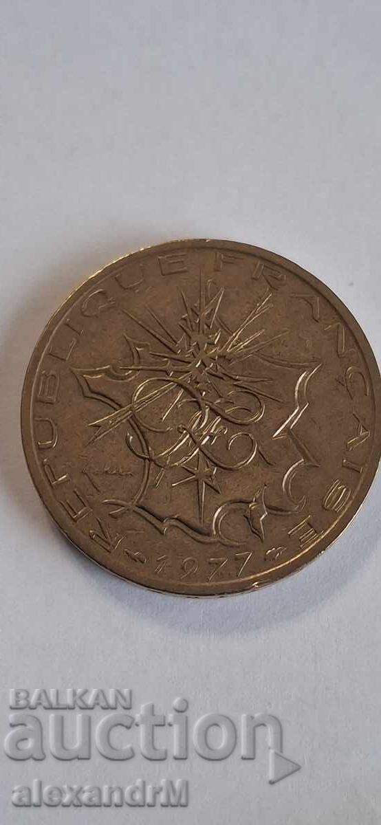 10 Francs 1977 France Fifth Republic with price 0.50 BGN | € 0.26 10 Francs 1977 France Fifth Republic with price 0.50 BGN | € 0.26