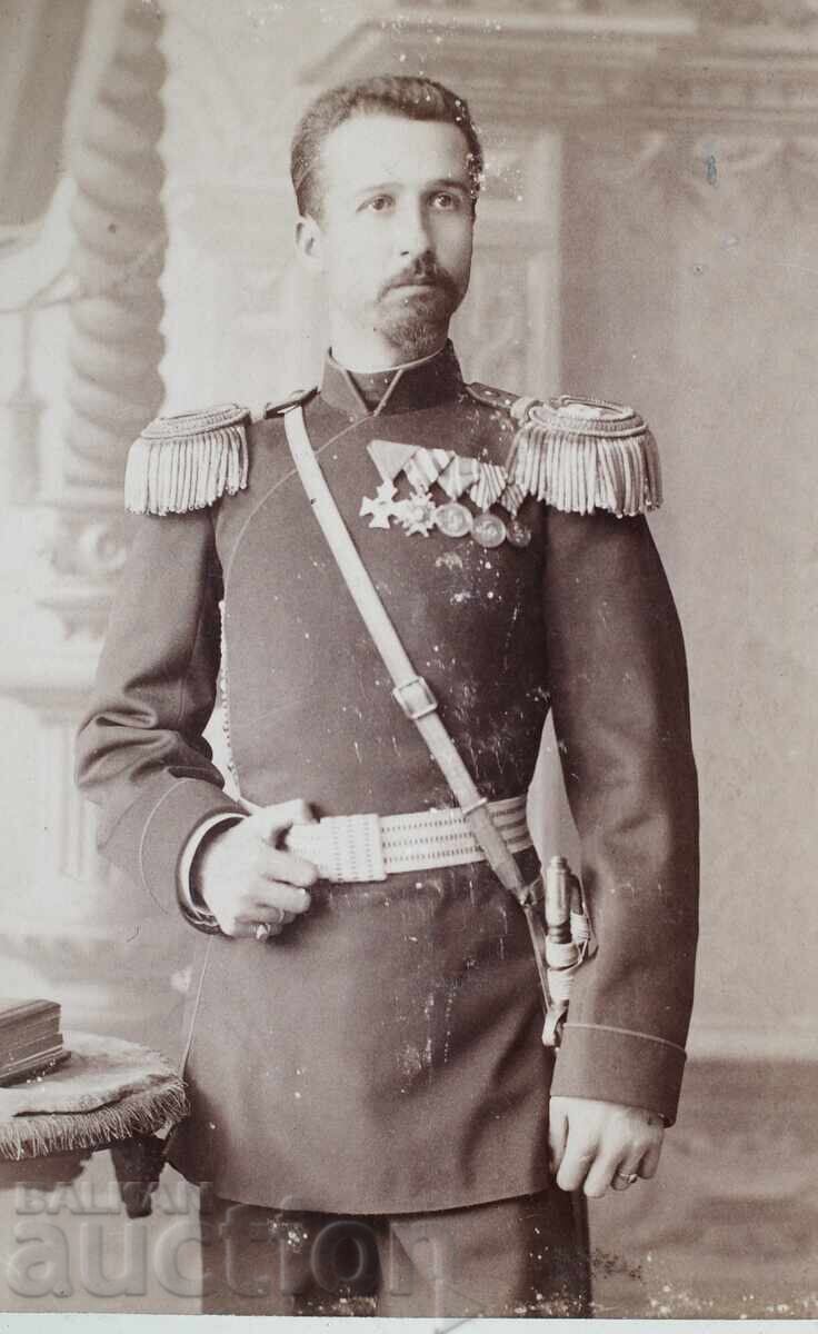 Tabletop Photograph of Lieutenant General Georgi Abadzhiev with price 400.00 BGN | € 204.52 Tabletop Photograph of Lieutenant General Georgi Abadzhiev with price 400.00 BGN | € 204.52