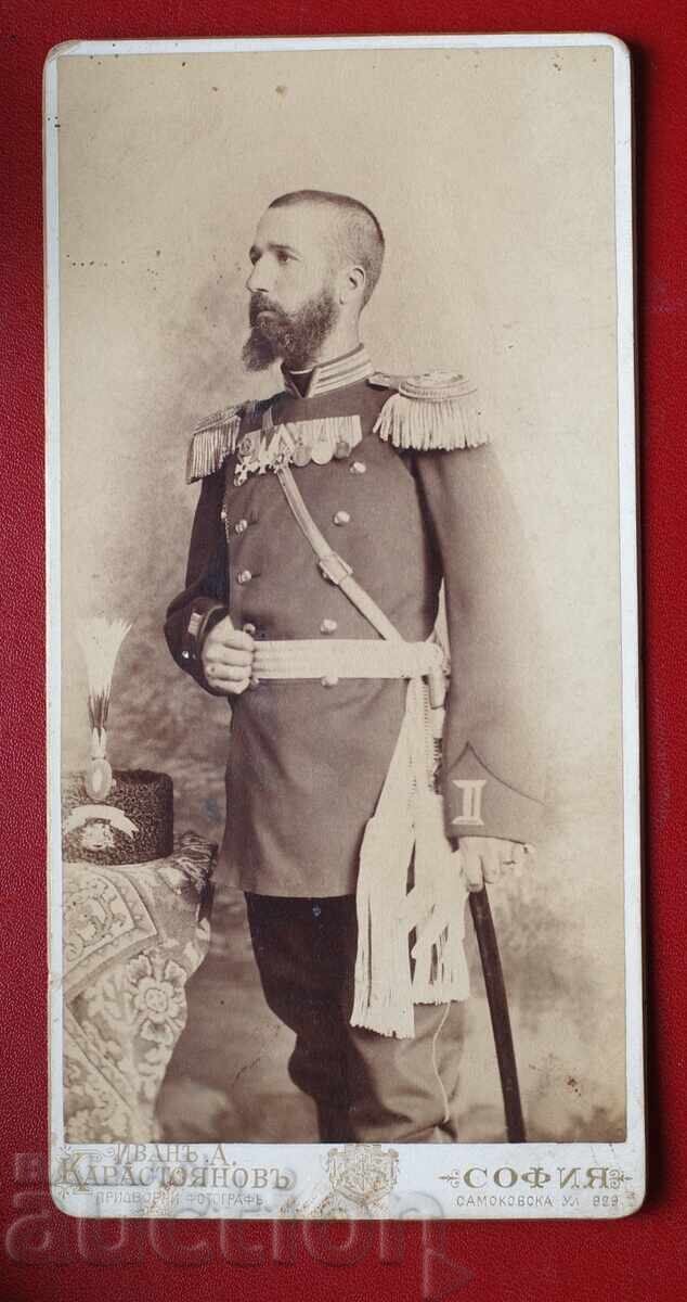 Φωτογραφία Επιτραπέζια, Υποστράτηγος Γεώργιος Αμπατζιέφ Φωτογραφία Επιτραπέζια, Υποστράτηγος Γεώργιος Αμπατζιέφ