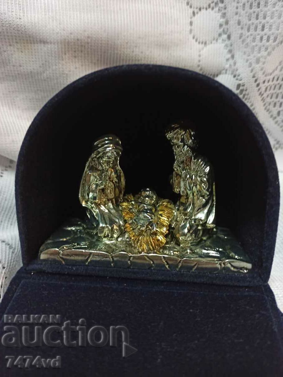 Πλαστικό - Η σκηνή - Γέννηση - πλαστικοποιημένο ασήμι - 5 Πλαστικό - Η σκηνή - Γέννηση - πλαστικοποιημένο ασήμι - 5