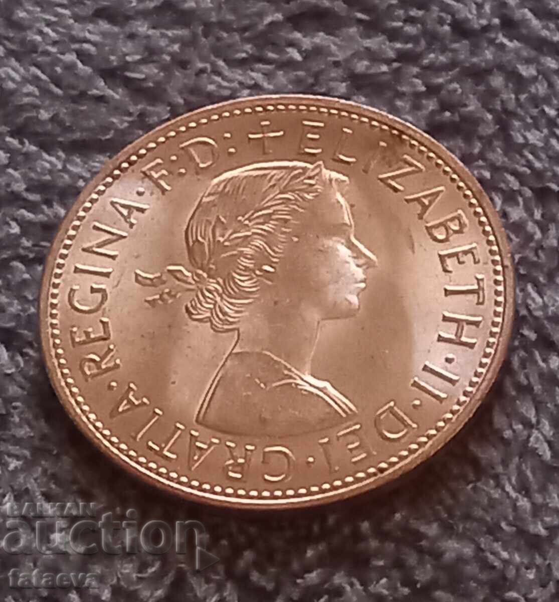 1 пени, One Penny, 1966 ПЕРФЕКТНО с цена 0.01 лв. | € 0.01 1 пени, One Penny, 1966 ПЕРФЕКТНО с цена 0.01 лв. | € 0.01