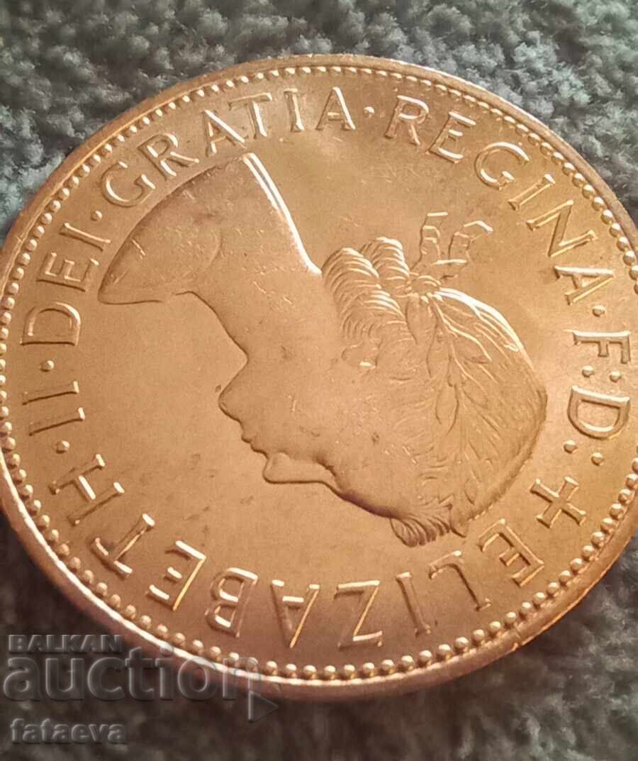 1 пени, One Penny, 1966 ПЕРФЕКТНО с цена 0.01 лв. | € 0.01 1 пени, One Penny, 1966 ПЕРФЕКТНО с цена 0.01 лв. | € 0.01