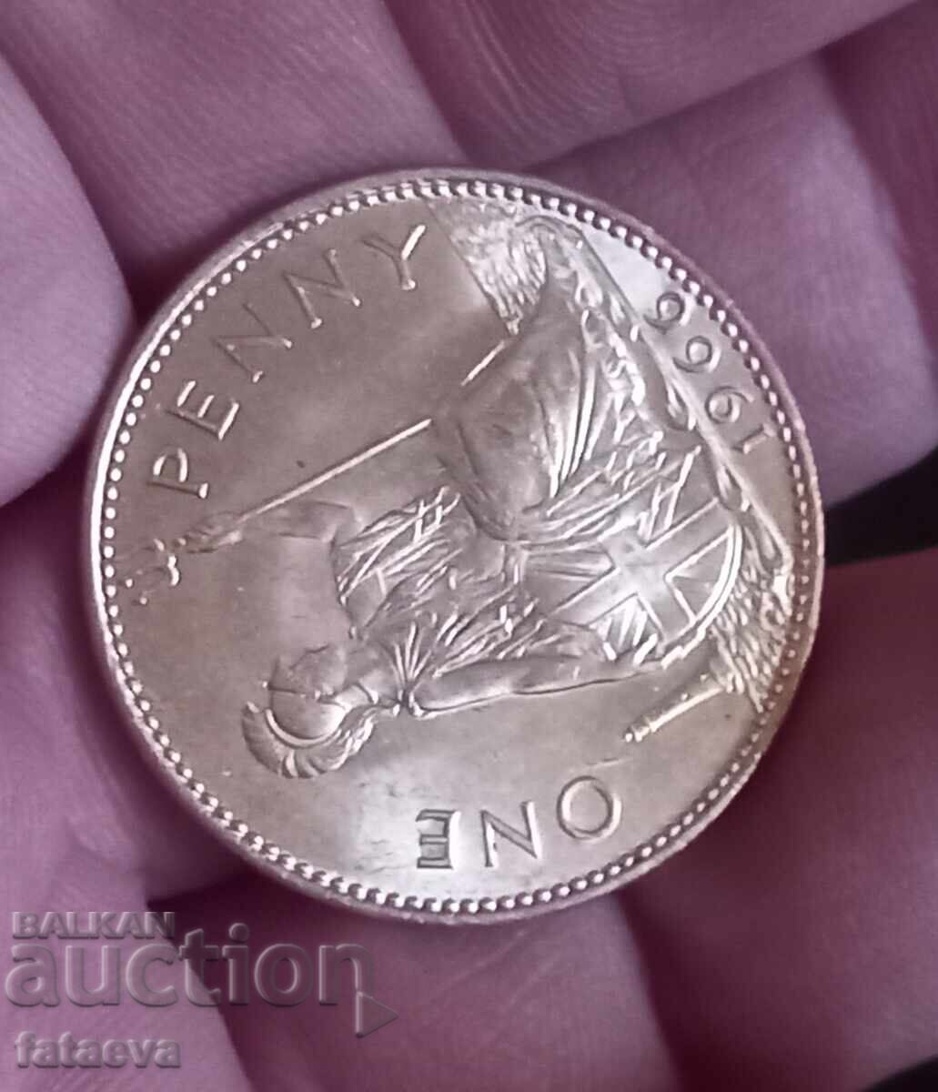 Доставка на 1 пени, One Penny, 1966 ПЕРФЕКТНО Доставка на 1 пени, One Penny, 1966 ПЕРФЕКТНО