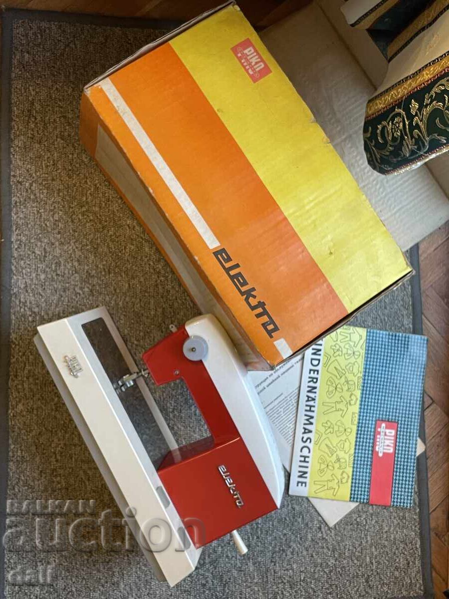 CHILDREN'S TOY SEWING MACHINE PIKO ELEKTRA CHILDREN'S TOY SEWING MACHINE PIKO ELEKTRA