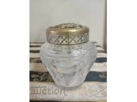 Cigarette case, Art Deco vase