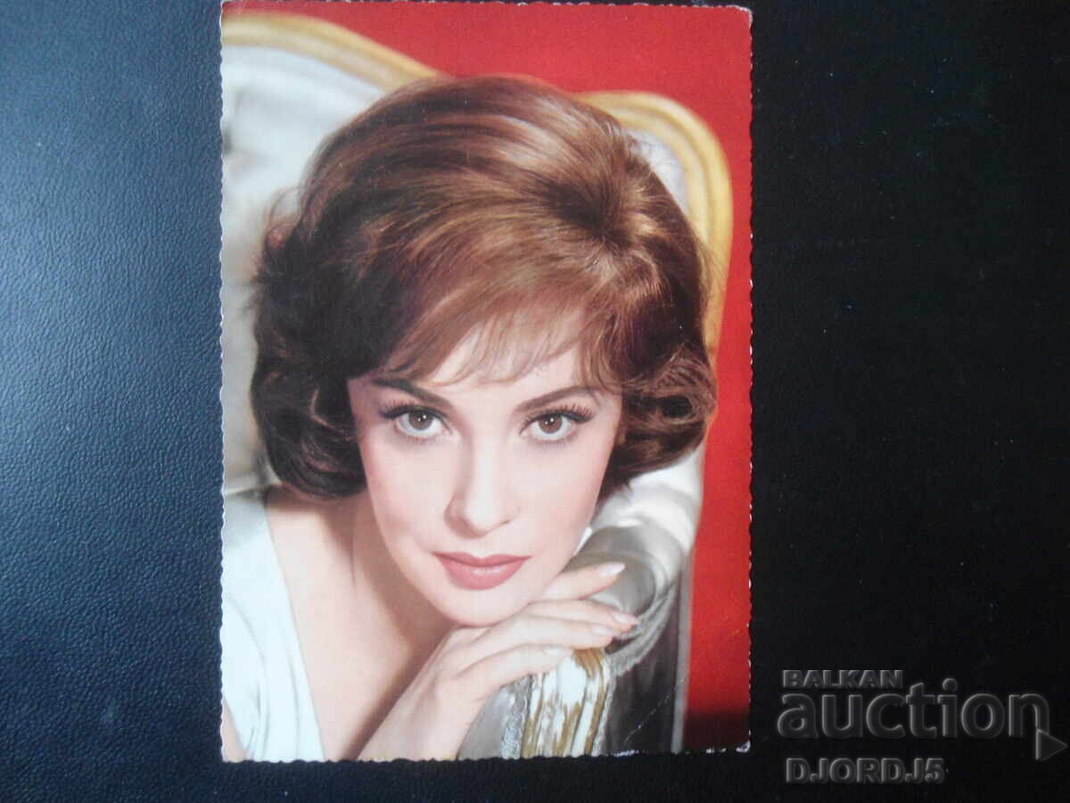 Carte poștală veche, GINA LOLLOBRIGIDA