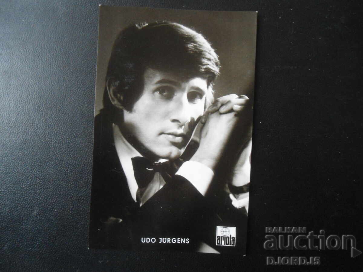 Παλιά καρτ ποστάλ, UDO JORGENS
