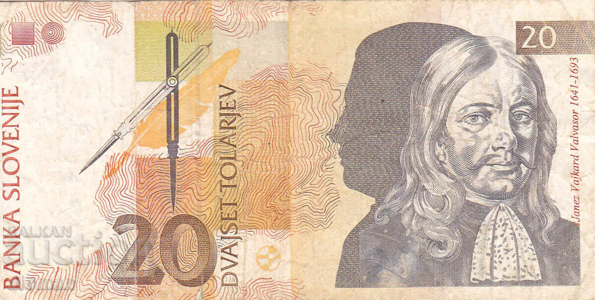 διομάν - ΣΛΟΒΕΝΙΑ - 20 ΤΟΛΑΡ διομάν - ΣΛΟΒΕΝΙΑ - 20 ΤΟΛΑΡ