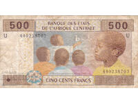 dioman - ЦЕНТРАЛНА АФРИКА /КАМЕРУН/ - 500 ФРАНКА