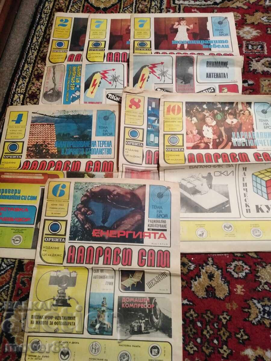 "Do It Yourself" Herald 1981/82. 6 issues