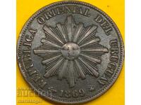 1 centesimo 1869 Monetăria Uruguayului Paris