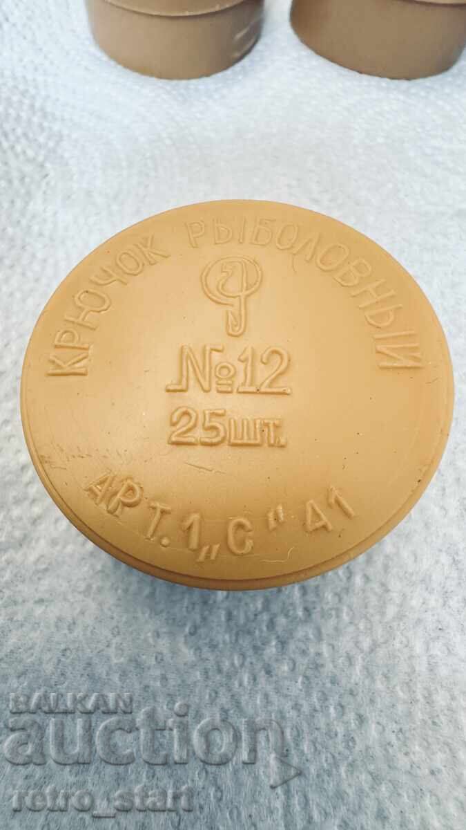 Cârlige de pescuit #12 rusești 25 bucăți cu preț 6.00 BGN | € 3.07 Cârlige de pescuit #12 rusești 25 bucăți cu preț 6.00 BGN | € 3.07