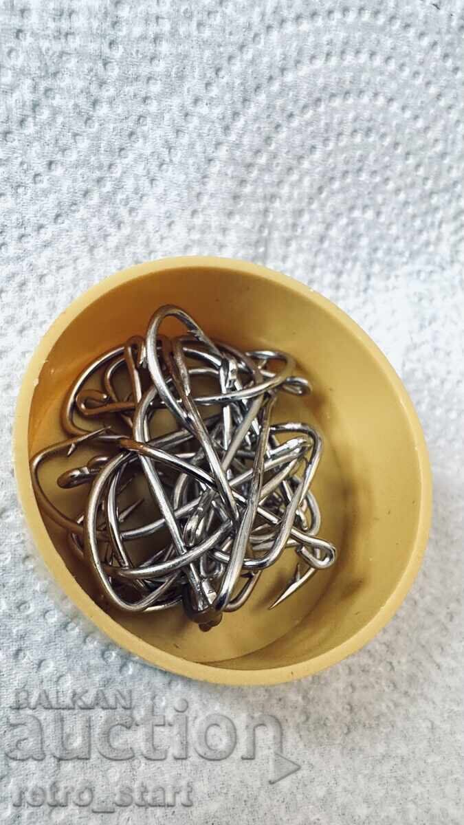 Licitație Cârlige de pescuit #12 rusești 25 bucăți Licitație Cârlige de pescuit #12 rusești 25 bucăți