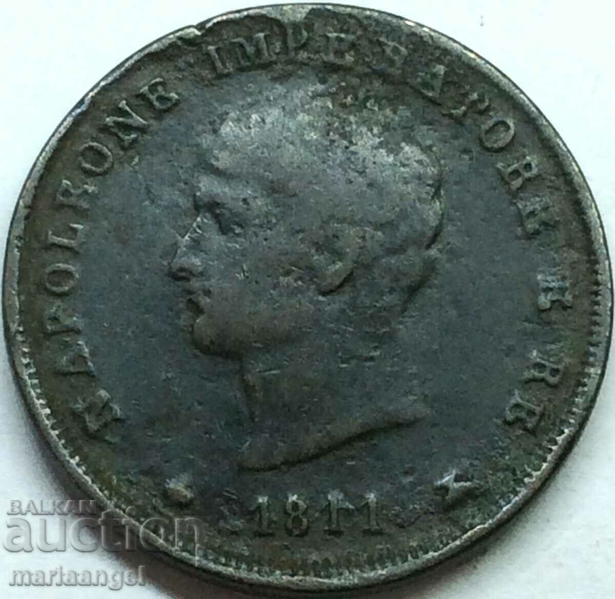 Napoleon 3 centesimi 1811 Italy M - Milan with price 36.00 BGN | € 18.41 Napoleon 3 centesimi 1811 Italy M - Milan with price 36.00 BGN | € 18.41