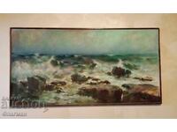 Картина ”Море” - Янис Хрисопулос /1901 - 1985/