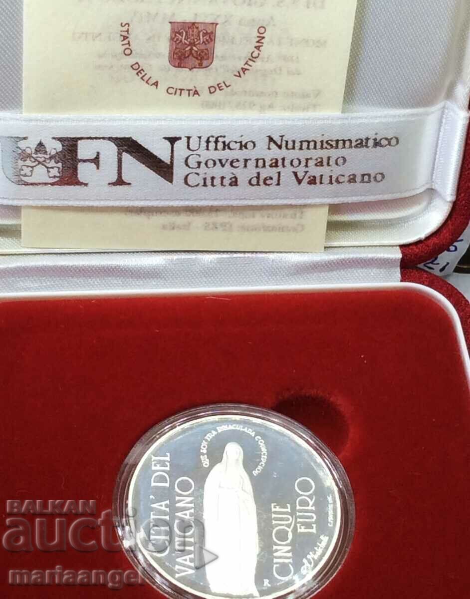 Delivery of 5 euros 2004 Vatican John Paul II UNC PROOF cert. box Delivery of 5 euros 2004 Vatican John Paul II UNC PROOF cert. box