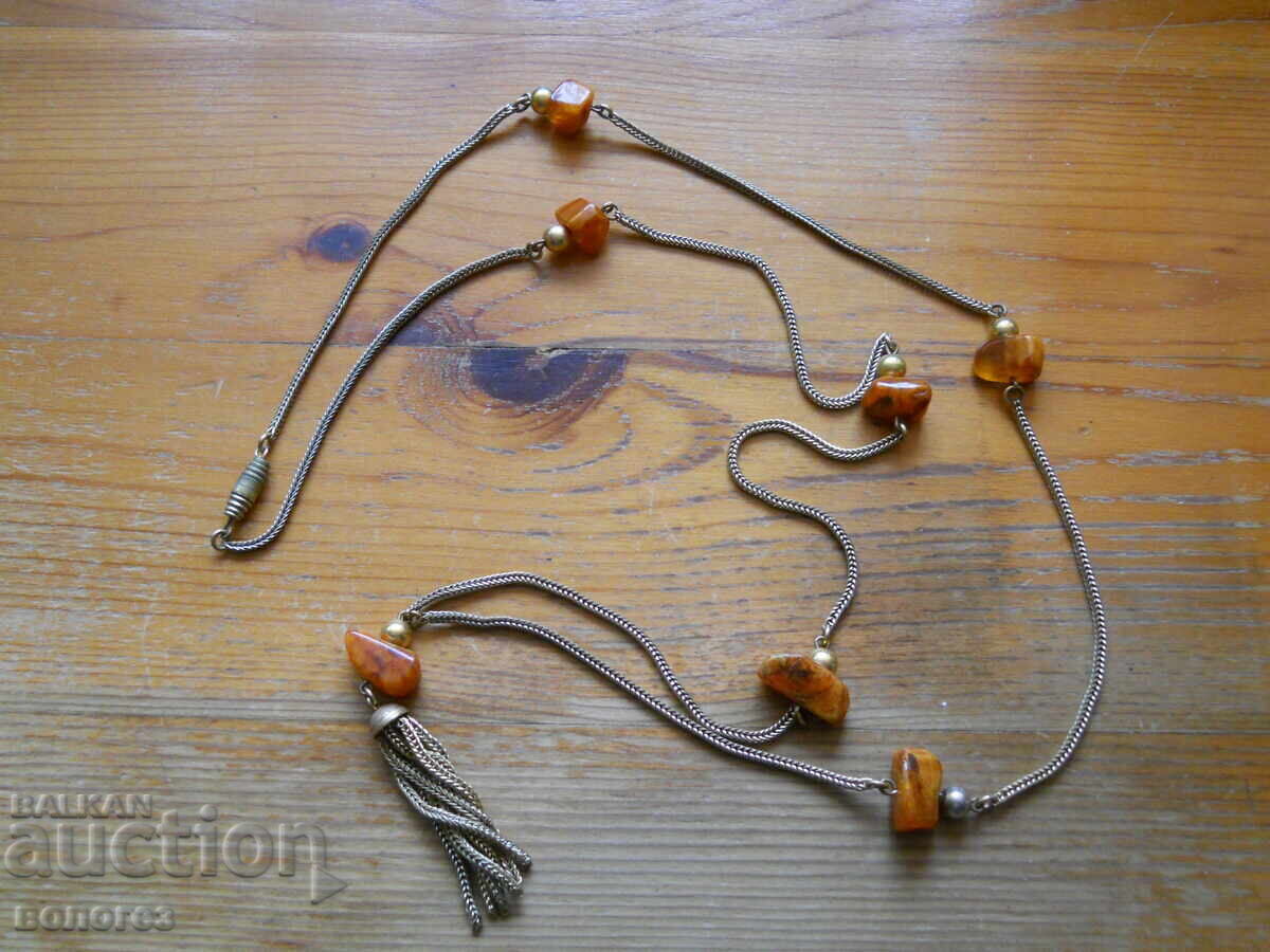 Antique Baltic Amber Necklace Antique Baltic Amber Necklace