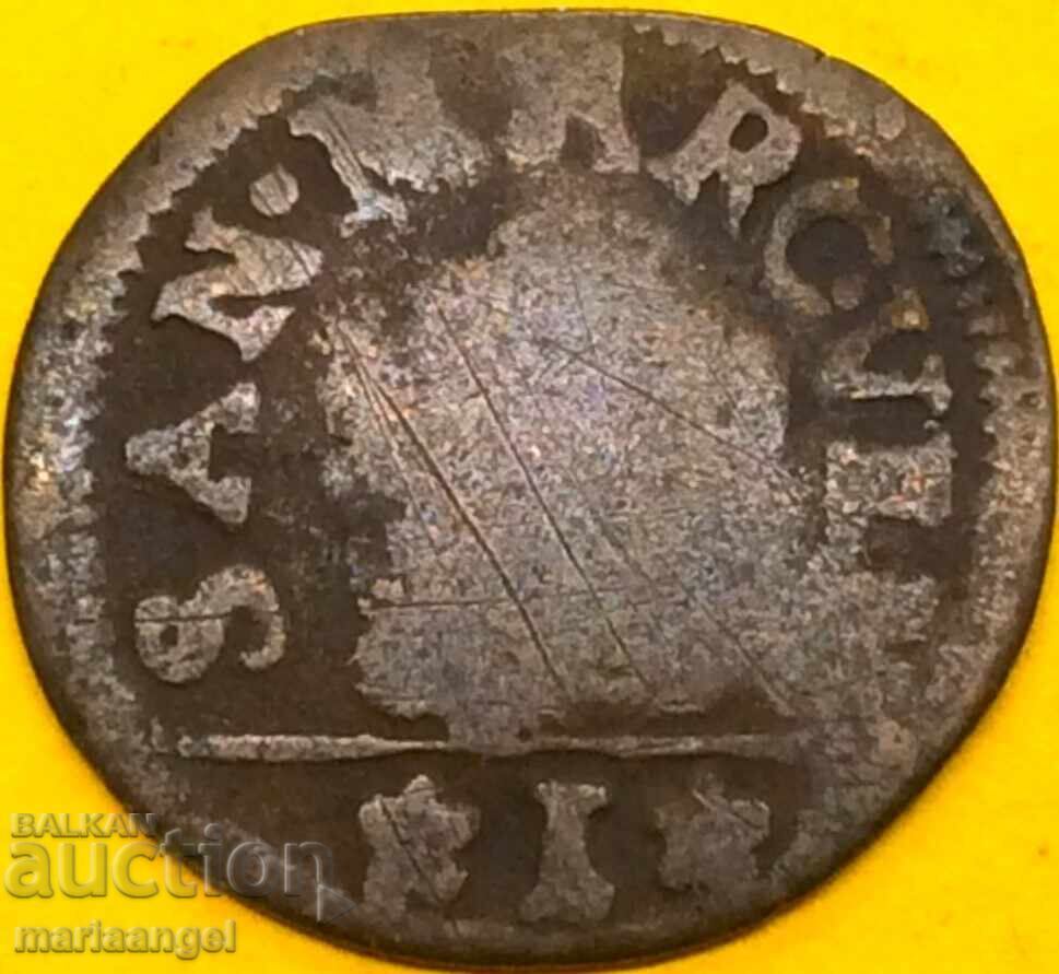 Venetsiya 1 σόλδο Δαλματίας και Αλβανίας ιταλική αποικία σπάνιο - 6
