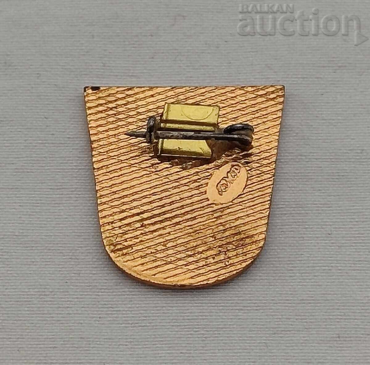 FOR CULTURAL SERVICE TRANSPORT BADGE ENAMEL with price 9.00 BGN | € 4.60 FOR CULTURAL SERVICE TRANSPORT BADGE ENAMEL with price 9.00 BGN | € 4.60