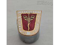 ЗА КУЛТУРНО ОБСЛУЖВАНЕ ТРАНСПОРТ ЗНАЧКА ЕМАЙЛ