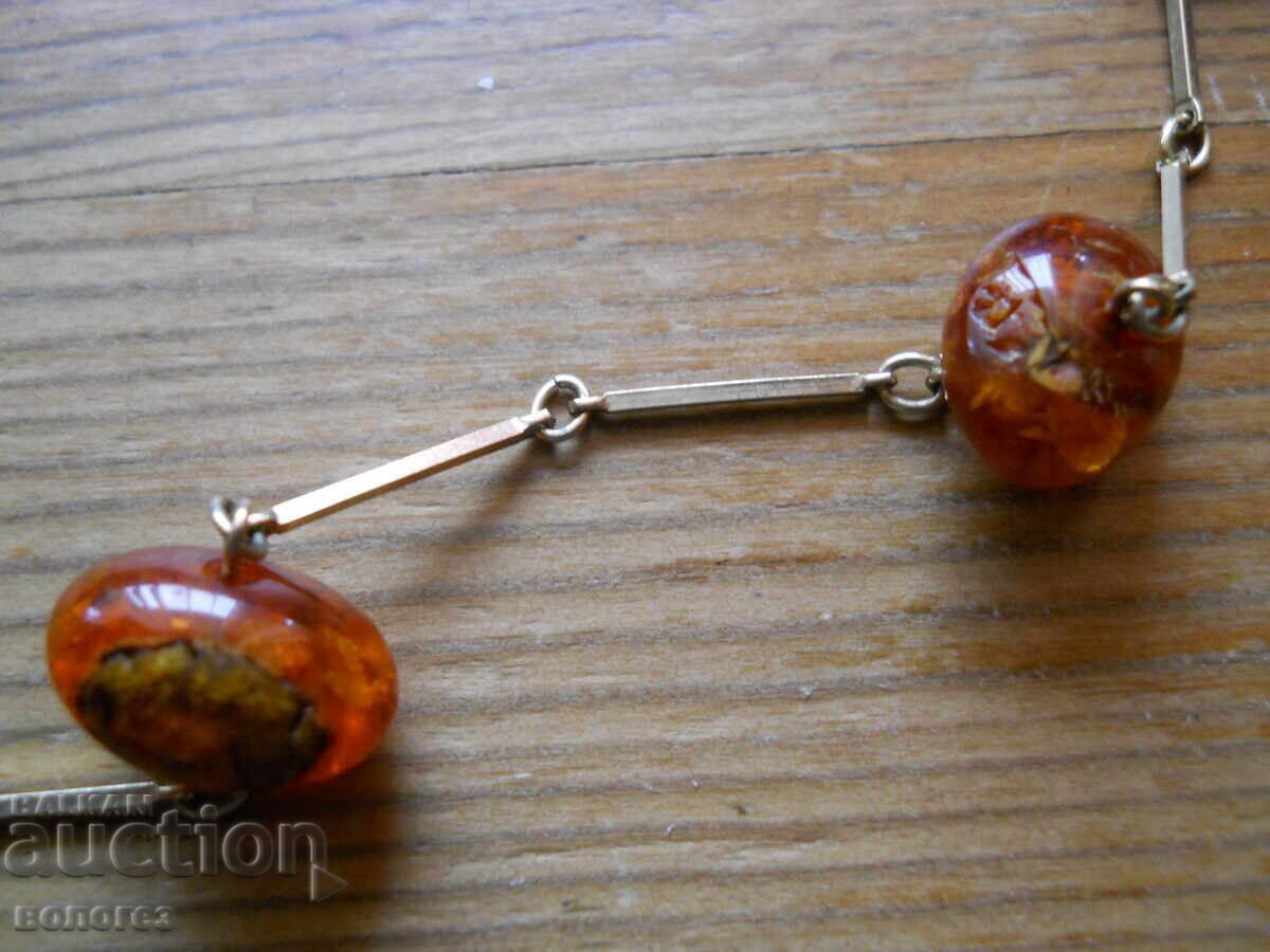 Κολιέ από κεχριμπάρι της Βαλτικής αντίκα - 5 Κολιέ από κεχριμπάρι της Βαλτικής αντίκα - 5