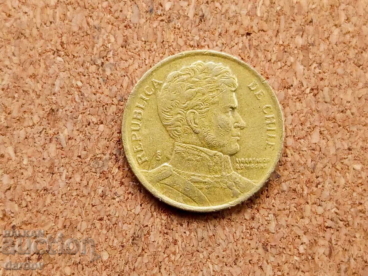 Chile 10 pesos, 1995 with price 0.90 BGN | € 0.46 Chile 10 pesos, 1995 with price 0.90 BGN | € 0.46