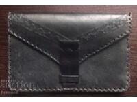 Leather bag - folder type