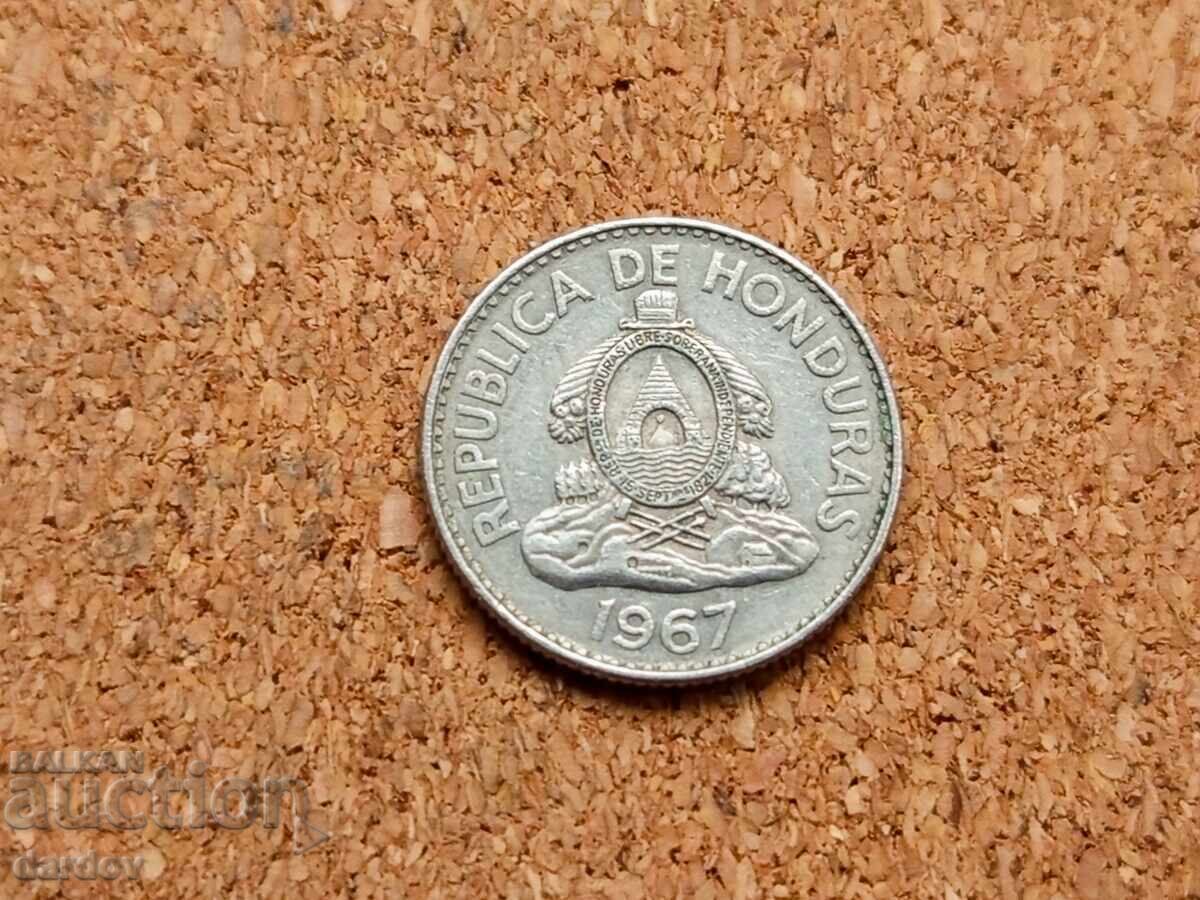 Honduras 20 Centavos, 1967 with price 2.50 BGN | € 1.28 Honduras 20 Centavos, 1967 with price 2.50 BGN | € 1.28