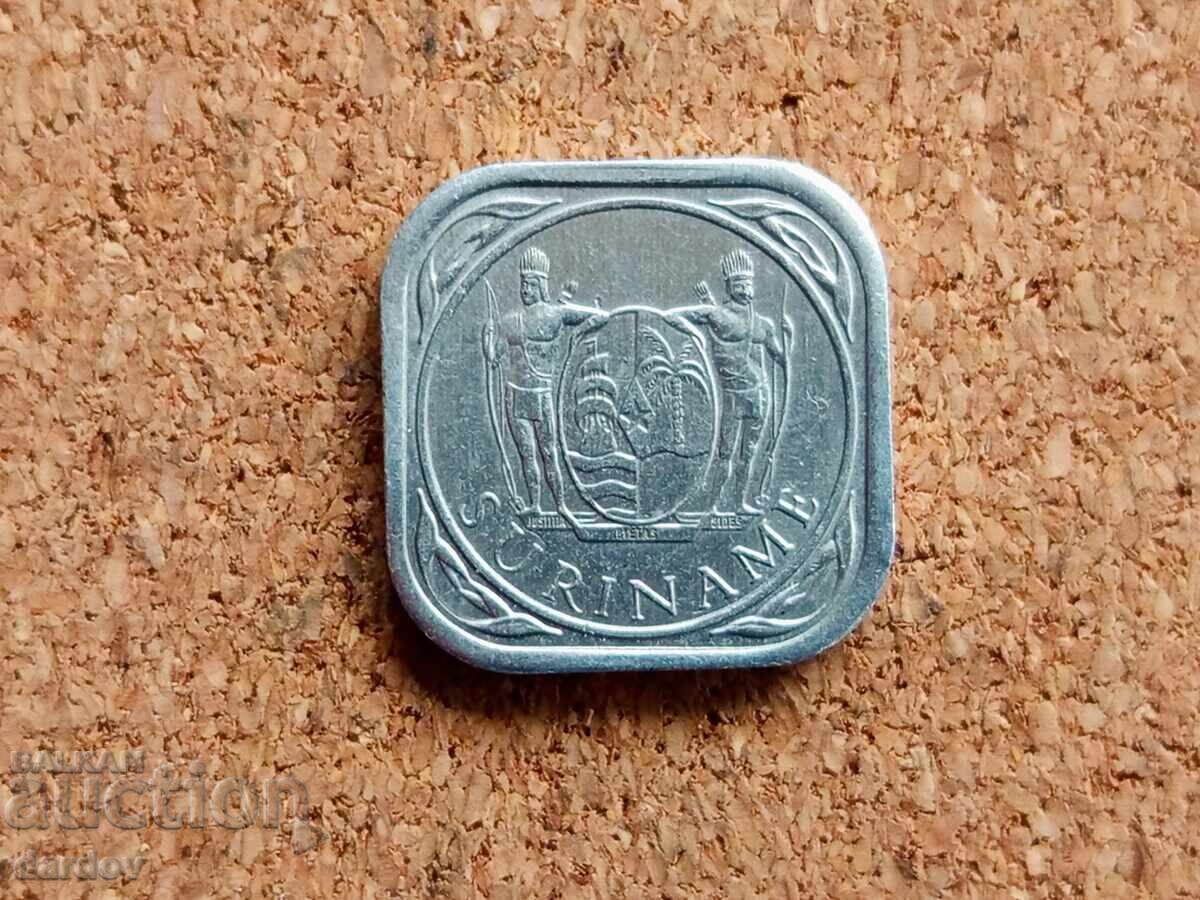 Suriname 5 Cents, 1976 Suriname 5 Cents, 1976