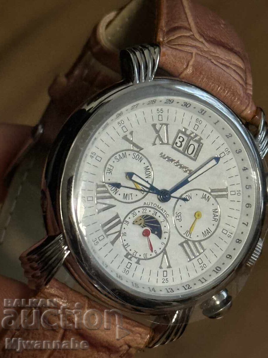 Ρολόι WEINBERGER, μηχανικό ακόμα με το φιλμ, ολοκαίνουργιο ανδρικό