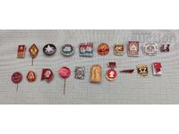 BADGES LOT 20 PIECES