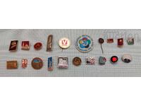 BADGES LOT 20 PIECES