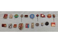 BADGES LOT 20 PIECES