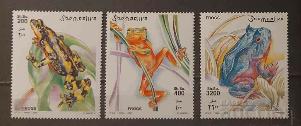 Somalia 2002 Fauna/Broaște 14,25 € MNH Somalia 2002 Fauna/Broaște 14,25 € MNH
