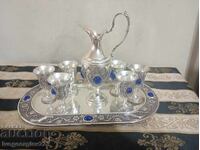 Set de servire a alcoolului vintage