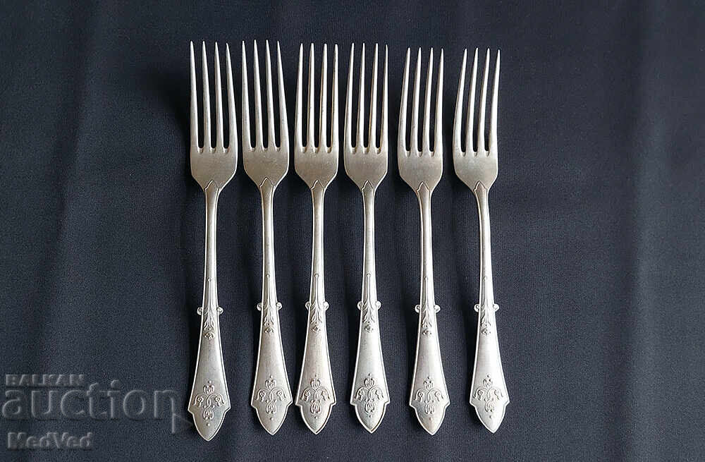 Set vintage - furculițe, alpaca Germania cu preț 70.00 BGN | € 35.79