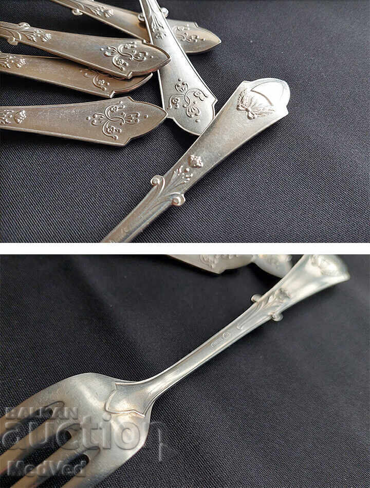 Delivery of Vintage set - forks, alpaca Germany