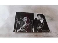Carte poștală Emilia Lazarova și Mihail Belcev 1972