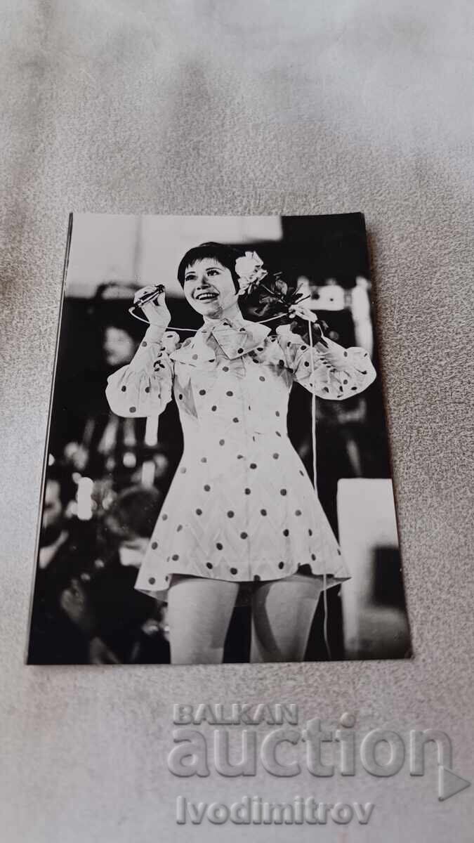 Postcard Yoko Sery Golden Orpheus 1972 Postcard Yoko Sery Golden Orpheus 1972