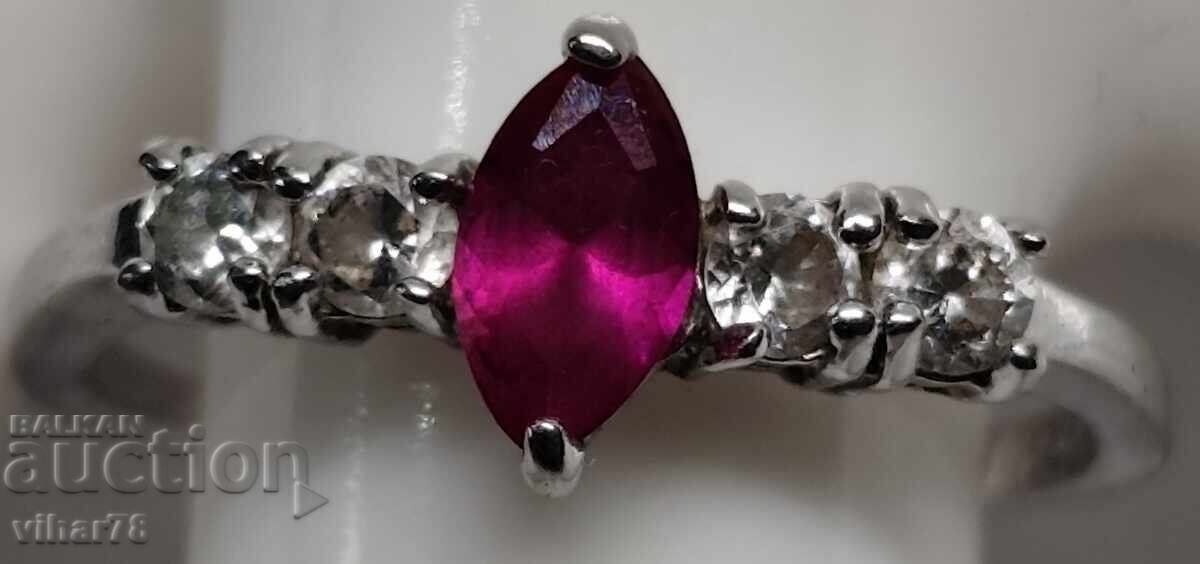 Women's silver ring with price 59.99 BGN | € 30.67 Women's silver ring with price 59.99 BGN | € 30.67