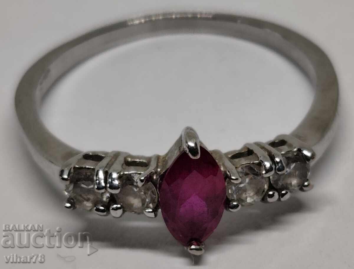 Auction Women's silver ring Auction Women's silver ring