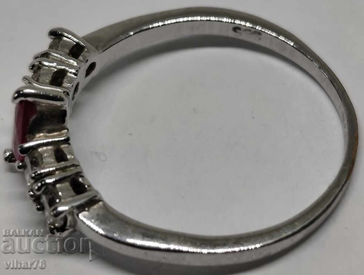 Delivery of Women's silver ring Delivery of Women's silver ring