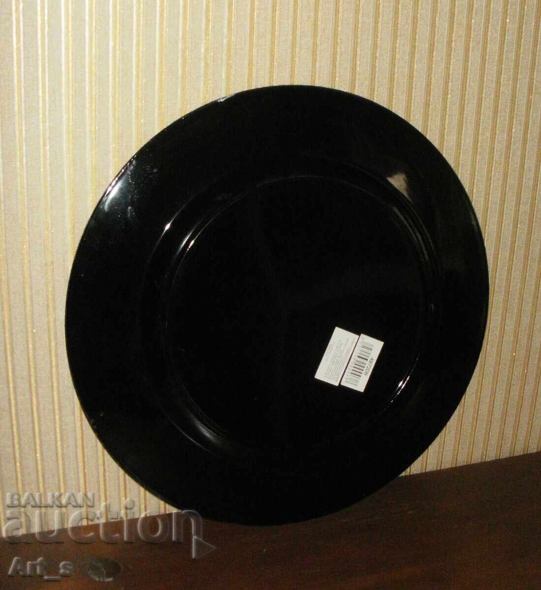 Licitație Platou metalic de Crăciun cu imagine și diametru de 33cm Licitație Platou metalic de Crăciun cu imagine și diametru de 33cm