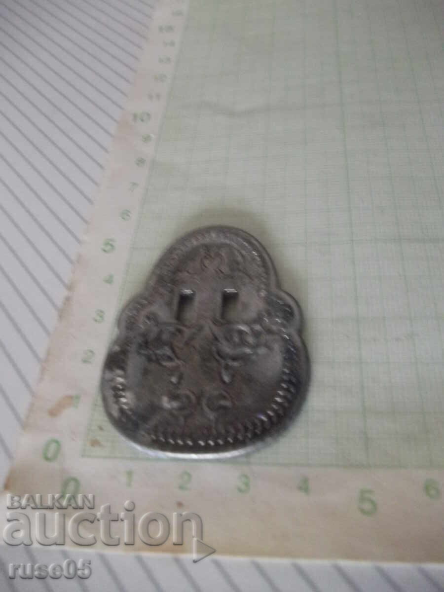 Metal tile for decoration with price 5.00 BGN | € 2.56