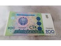 Uzbekistan 200 Sum 1997